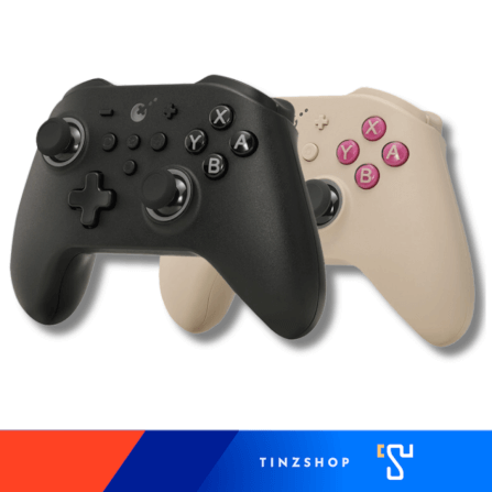 จอยเกมไร้สาย GuliKit Pro Controller NS38 KK3 PRO สีครีม_3